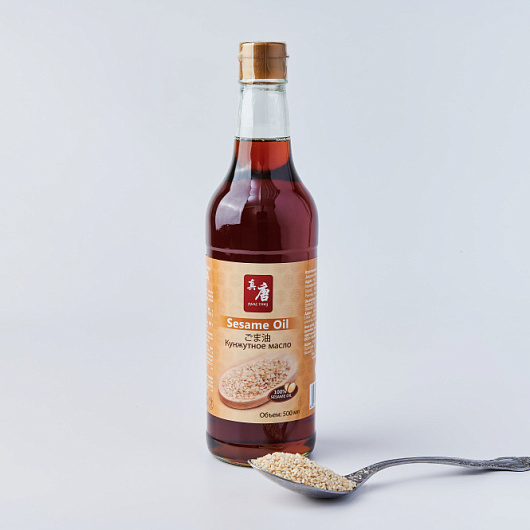 Фото Масло кунжутное REAL TANG 500 мл. 