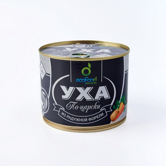 Фото Уха по-царски из радужной форели ТМ Эко Фуд 530 г.