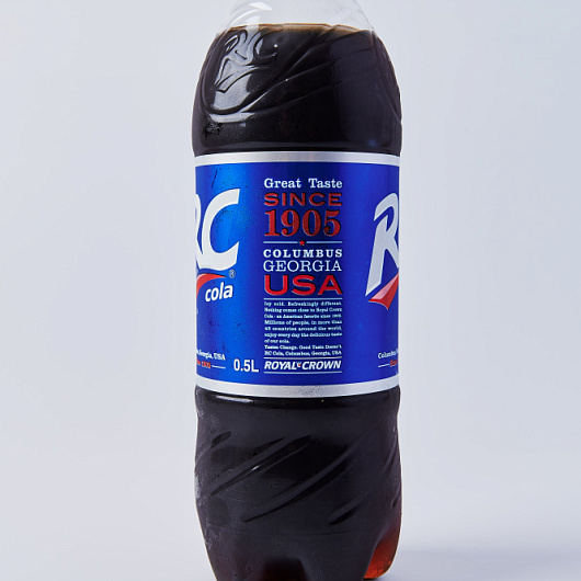 Фото Газированный напиток RC cola 0,5 л.