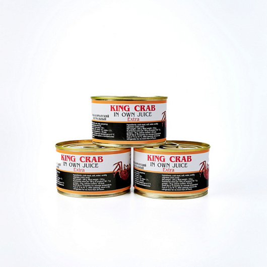 Фото Мясо камчатского краба 240 г.