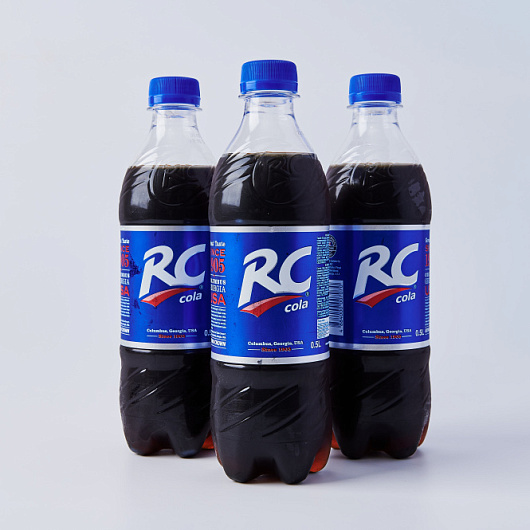 Фото Газированный напиток RC cola 0,5 л.