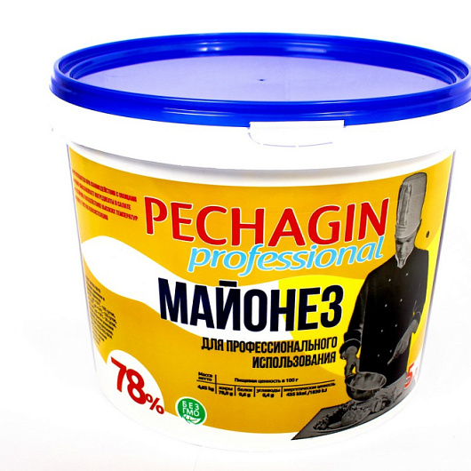 Фото Майонез Pechagin Professional 78% 10 л.