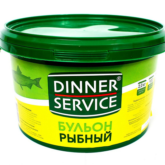 Фото Бульон рыбный DINNER SERVISE 1,5 кг.