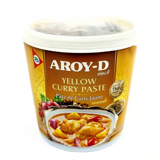 Фото Паста Карри жёлтая AROY-D пл/б 400гр шт. 