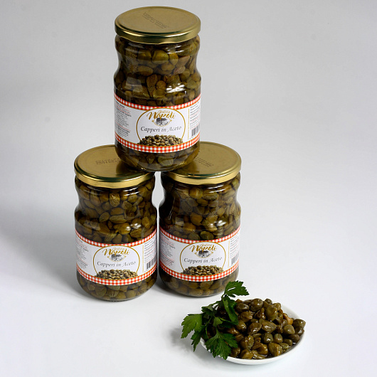 Фото Каперсы с уксусом Antica Napoli 720 мл.