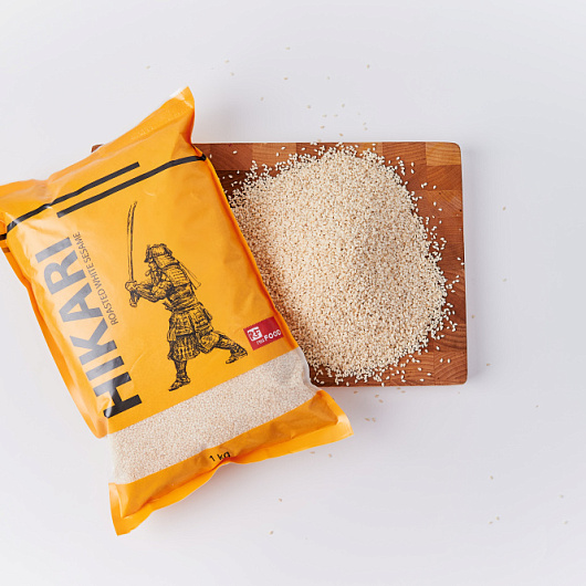 Фото Кунжут белый жареный Hikari 1 кг.