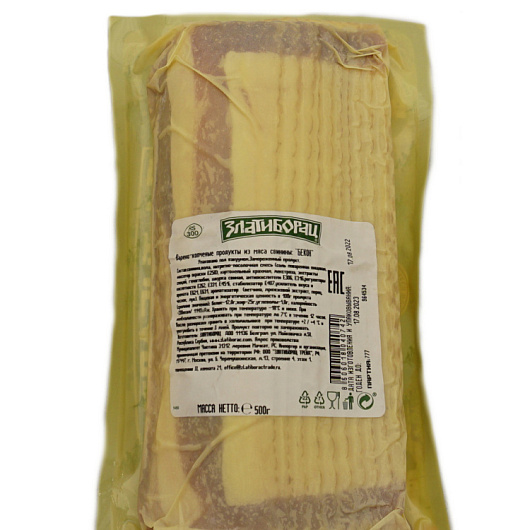 Фото Бекон в/к Златиборац нарезка 500гр  