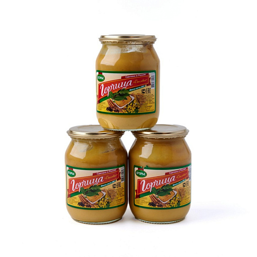 Фото Горчица столовая ЕГОРЬЕ 250 г.