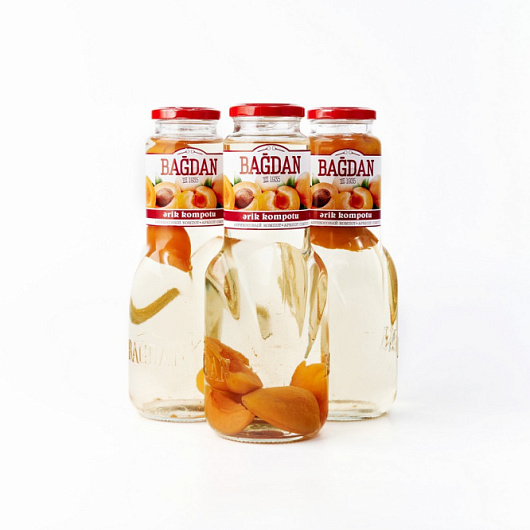 Фото Компот из Абрикосов BAGDAN 1 л.