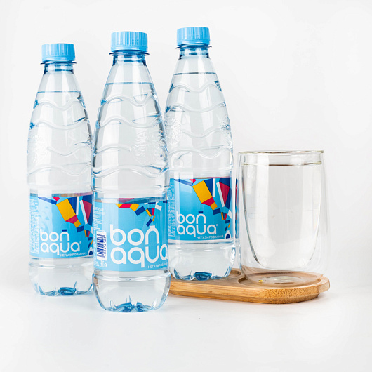 Фото Вода питьевая негазированная ТМ БонАква 0,5 л.