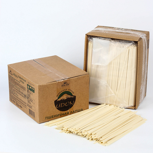 Фото Лапша Сэнсой Премиум пшеничная UDON 4,5 кг.