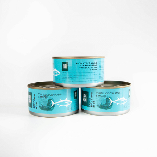 Фото Тунец в масле ТМ FAM BAM 185 г.