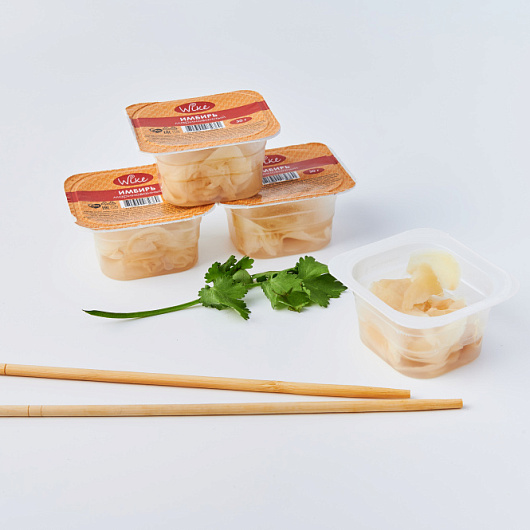 Фото Имбирь маринованный белый порционный 30 г.