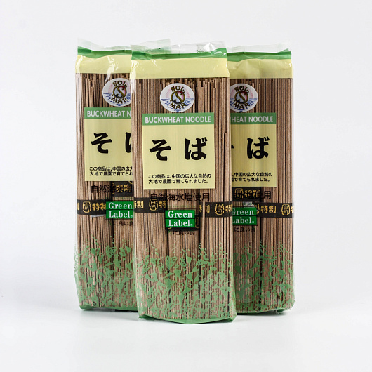 Фото Лапша гречневая SOBA Green Label 300 г.