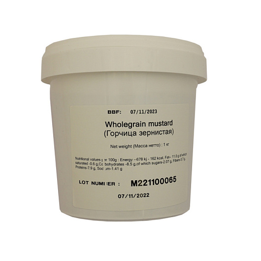 Фото Горчица Зернистая  Bister 1 кг.