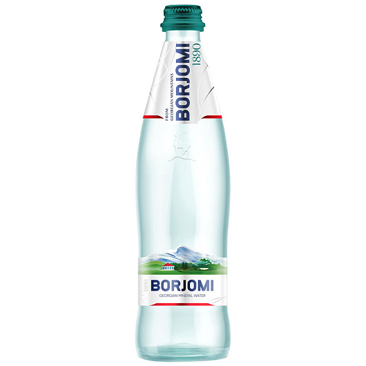 Фото Минеральная вода Боржоми (Borjomi) 0,5 л.
