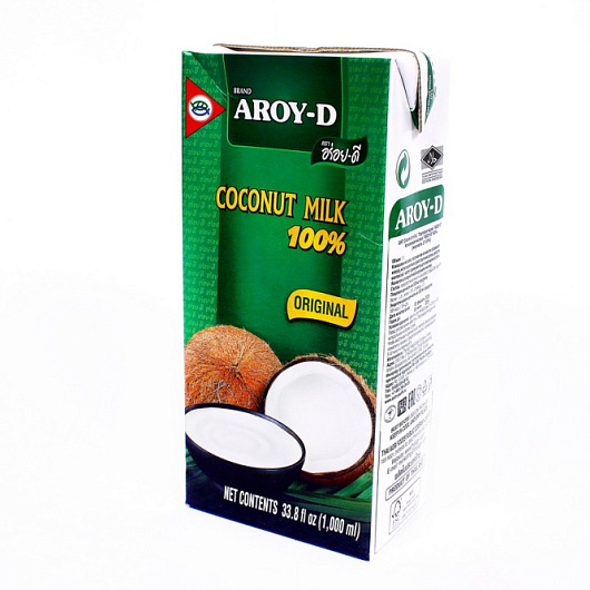 Фото Молоко кокосовое  AROY-D 60% 1 л.