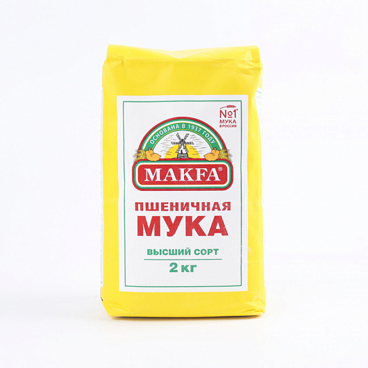 Фото Мука Макфа пшеничная 2 кг.