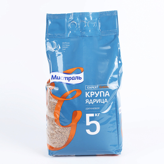 Фото Крупа гречневая Мистраль ядрица 5 кг.
