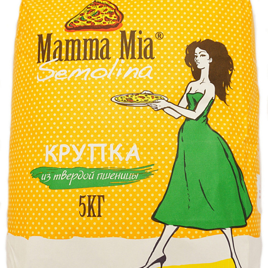 Фото Мука макаронная в/с Mamma Mia Semola 5кг