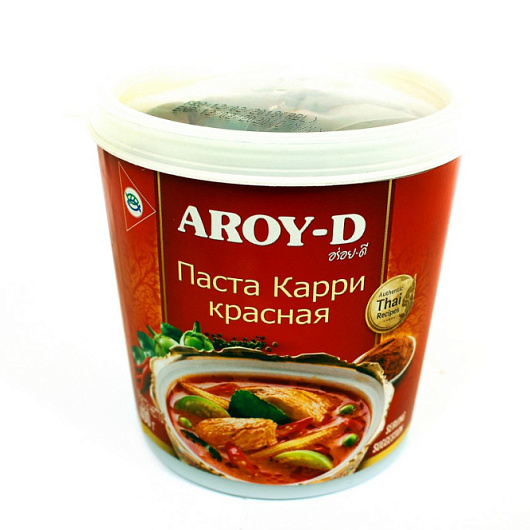 Фото Паста Карри красная AROY-D пл/б 400гр шт.