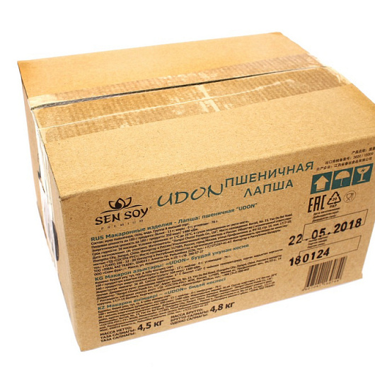 Фото Лапша Сэнсой Премиум пшеничная UDON 4,5 кг.