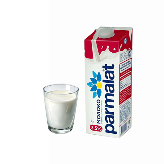 Фото Молоко Пармалат 3,5% 1 л.