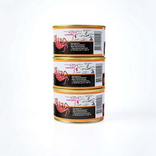 Фото Мясо камчатского краба 240 г.