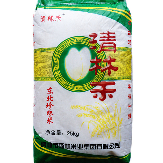 Фото Рис шлифованный, короткозерный TM Lin lin he, Китай 25 кг.