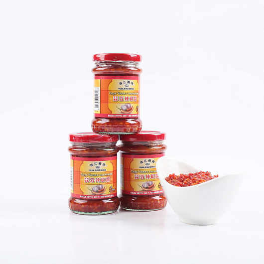 Фото Соус Чили с чесноком PEARL RIV BRIDGE 240 г.