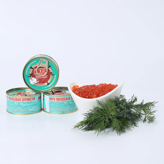 Фото Икра лососевая ПАРСАХ 140 г.