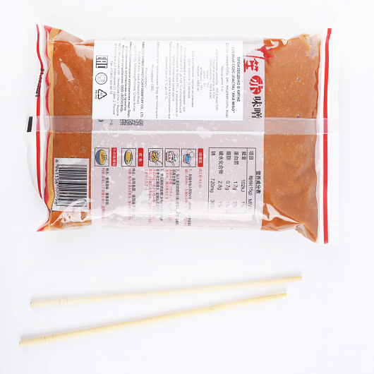 Фото Паста соевая Aka miso темная 1 кг.