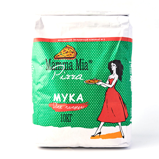 Фото Мука для пиццы MAMMA MIA PIZZA высший сорт 10 кг.