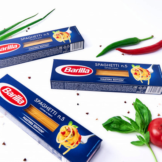 Фото Макаронные изделия Barilla Spaghetti n.5 450 г.