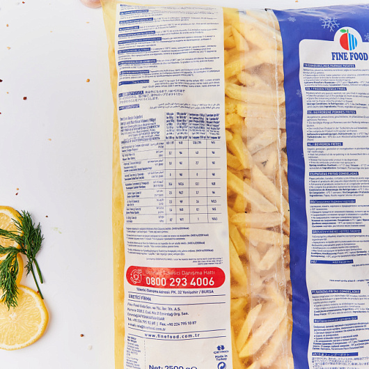 Фото Картофель фри 9/9 Fine Food 2.5кг 1/4