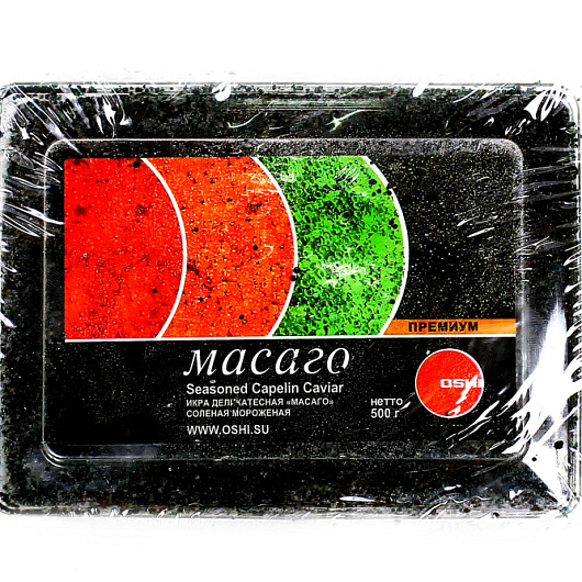 Фото Икра Масаго OSHI черная 500 г.