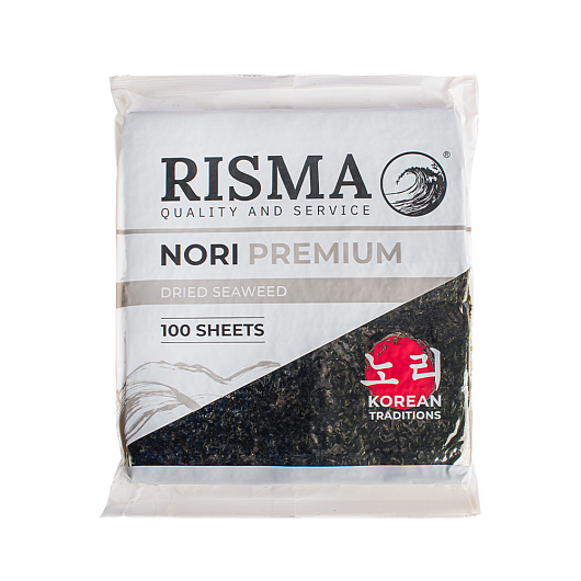 Фото Водоросли Нори RISMA Premium 1/100листов