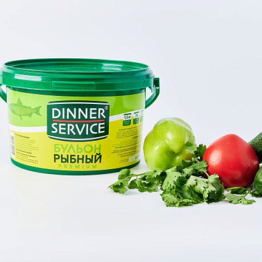 Фото Бульон рыбный DINNER SERVISE 1,5 кг.