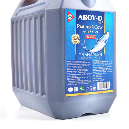 Фото Соус Рыбный AROY-D 4,5л (5,4 кг) пл/канистра *4