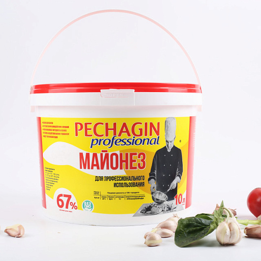 Фото Майонез Pechagin Profession 67% 10 л.