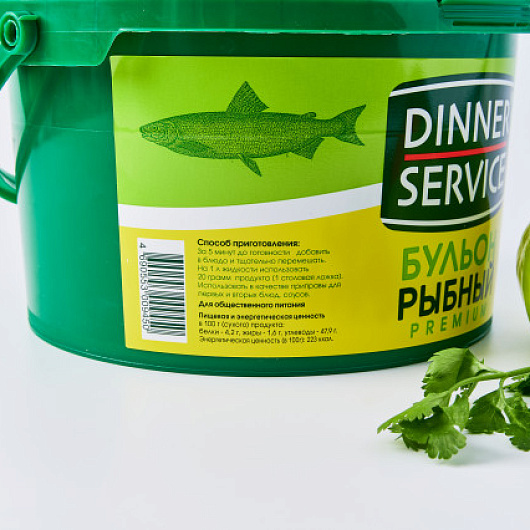 Фото Бульон рыбный DINNER SERVISE 1,5 кг.
