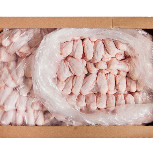 Фото Куриное крыло две фаланги бк/ б/к РПТ Россия 1кор/20кг (2*10) 