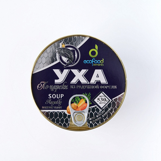 Фото Уха по-царски из радужной форели ТМ Эко Фуд 530 г.