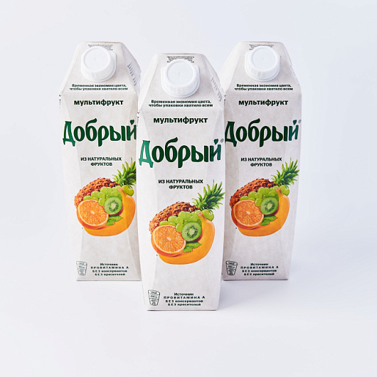 Фото Сок Добрый Мультифрукт 1 л.
