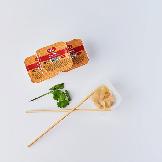 Фото Имбирь маринованный белый порционный 30 г.