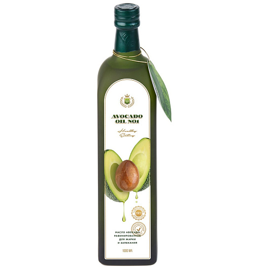 Фото Масло авокадо рафинированное Avocado oiL №1 1 л.