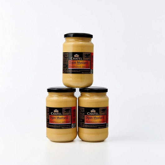 Фото Горчица Дижонская CHATEL 370 г.