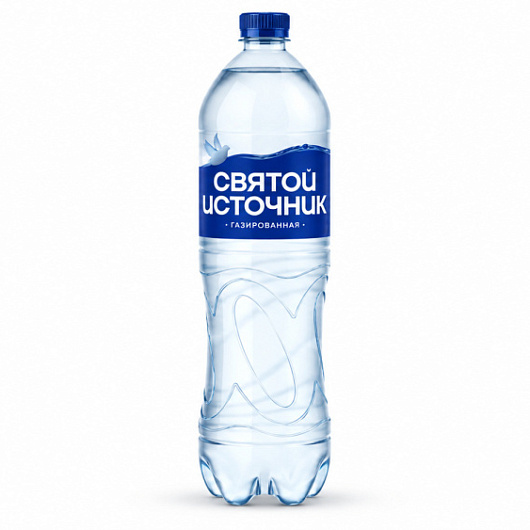 Фото Питьевая вода «Святой Источник» 1.5 л с газом