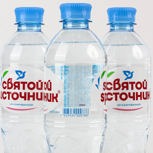 Фото Питьевая вода «Святой Источник» 0,5 л без газа