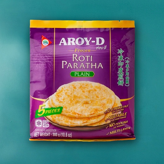 Фото Замороженные лепёшки "Roti Paratha"(постные) AROY-D,300г